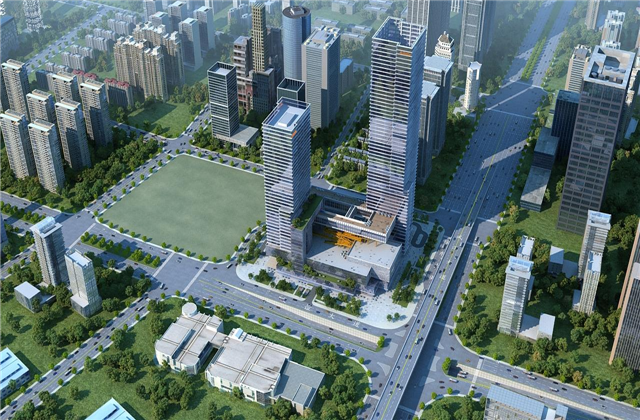 天九娱乐智汇安装成功中标阿里巴巴华中总部机电项目